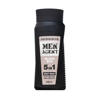 Dermacol Men Agent Black Box sprchový gel 5 v 1 250 ml