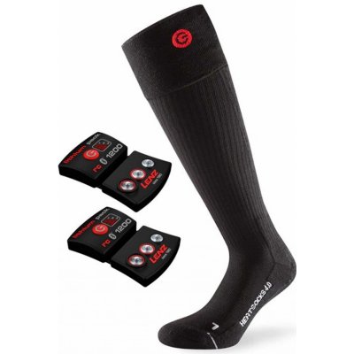 Lenz Heat Sock 5.1 Toe Cap vyhřívané ponožky anthracite/red – Sleviste.cz