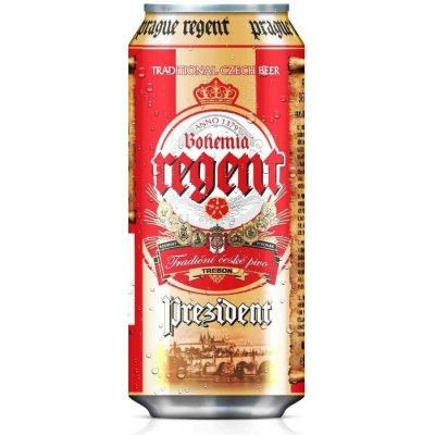 Regent 14 Prezident 6% 0,5 l (plech) – Zboží Dáma