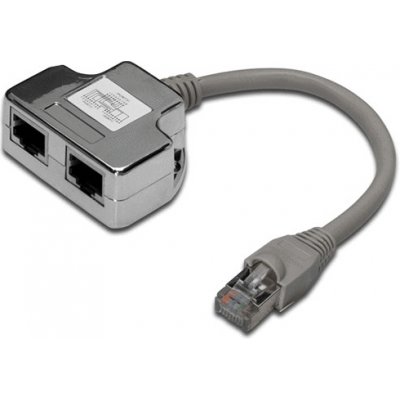 OEM Rozbočovač Modulární RJ45 distributor 2 porty 10/100Base T | Zboží Auto