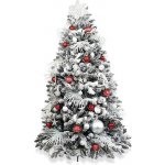 Laalu.cz Ozdobený stromeček POLÁRNÍ ČERVENÁ 300 cm – Sleviste.cz