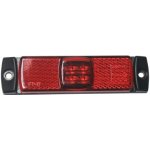 Svítilna poziční 12v/24v 130x32 3xled, červená s kabelem 500mm 0113088_A, , , – Hledejceny.cz