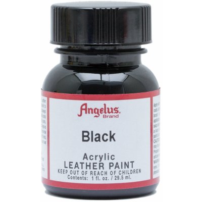 Angelus barvy na kůži 30 ml Black – Zboží Dáma