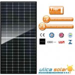 Ulica Solar Fotovoltaický solární panel UL-455Wp černý rám – Zboží Mobilmania