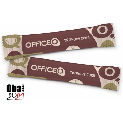OFFICEO Porcovaný třtinový cukr v roličkách 500 x 4 g – Zboží Dáma