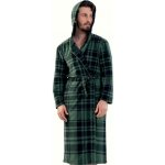 Župan pánský teplý fleece zeleně károvaný 1Z1316 zelená – Sleviste.cz