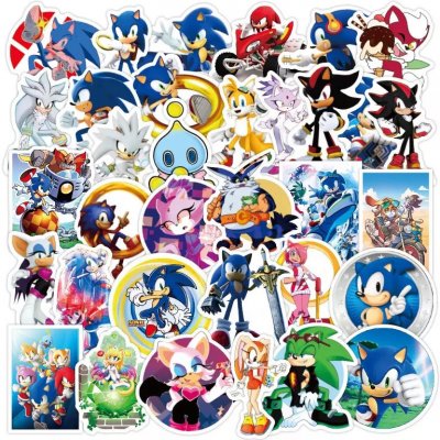 Nálepky Sonic the Hedgehog Varianta: 3 – Zboží Živě