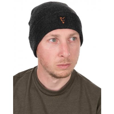 Fox Čepice Collection Beanie Black Orange – Zboží Dáma