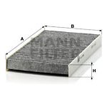 Filtr, vzduch v interiéru MANN-FILTER CUK 2956 – Hledejceny.cz
