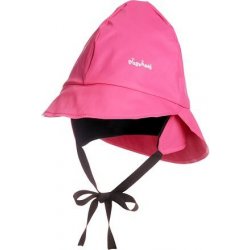 Playshoes Dětský klobouk do deště s fleecem růžový