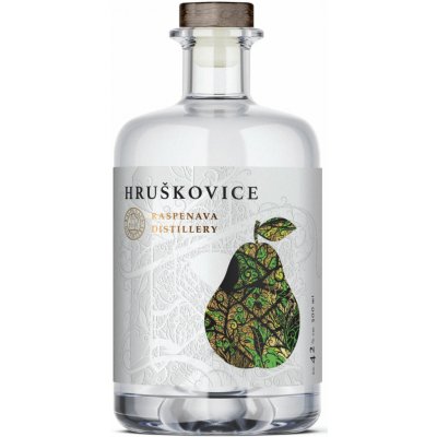 Raspenava Hruškovice 42% 0,5 l (holá láhev) – Zboží Dáma