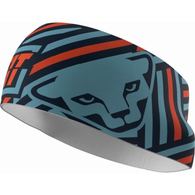 Dynafit Graphic Performance headband storm blue/razzle dazzle – Zboží Mobilmania