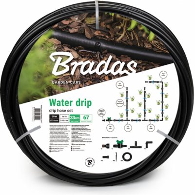 Bradas Water Flow Drip 1/2" 50 m set – Zboží Dáma