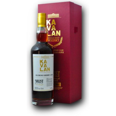 Kavalan Solist Oloroso Sherry Cask 54% 0,7 l (karton) – Hledejceny.cz