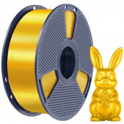 Sunlu Silk PLA+ 1,75 mm 1 kg, Zlatá – Zboží Mobilmania