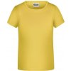 Dětské tričko James Nicholson dětské chlapecké tričko Basic Boy žlutá