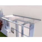 Gutta Guttavordach PT/ET 240 x 90 cm stříbrná / čirá 7200409 – Zboží Mobilmania