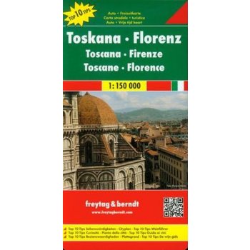 Toskánsko Florencie mapa FB