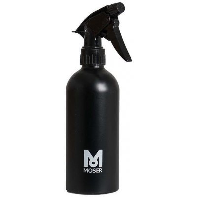 Moser Hliníkový rozprašovač na vodu 400 ml černý – Zboží Mobilmania