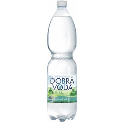 Dobrá voda jemně perlivá 6 x 1500 ml – Zboží Mobilmania