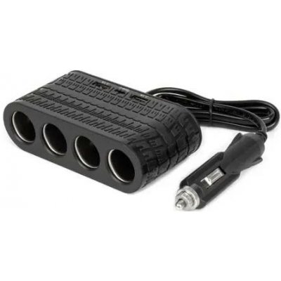 AMIO Prodlužovací zásuvka 2x USB-A 1x USB-C 12/24V 120W 80cm – Hledejceny.cz
