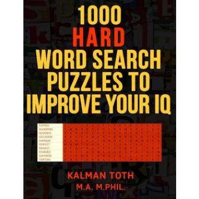 1000 Hard Word Search Puzzles to Improve Your IQ