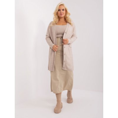 dlouhý svetr na knoflíky s kapsami pm sw pm 3732 10 beige – Zbozi.Blesk.cz