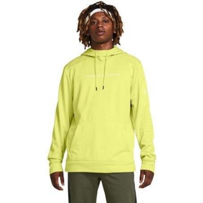 Under Armour mikina Armour Fleece Graphic HD lime yellow