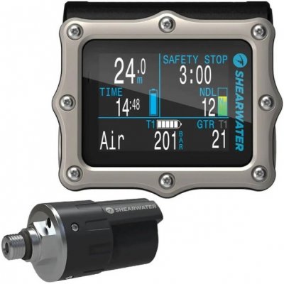 COMBO PERDIX 2 Ti SILVER & SWIFT SONDA - Shearwater – Zboží Mobilmania