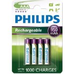 Philips AAA 950mAh 4ks R03B4A95/10 – Zboží Mobilmania