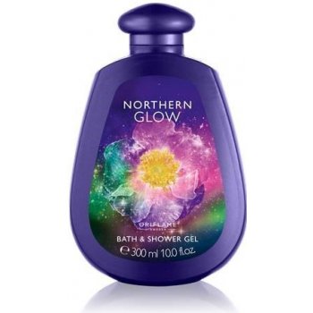 Oriflame Northern Glow sprchový gel a pěna do koupele 300 ml