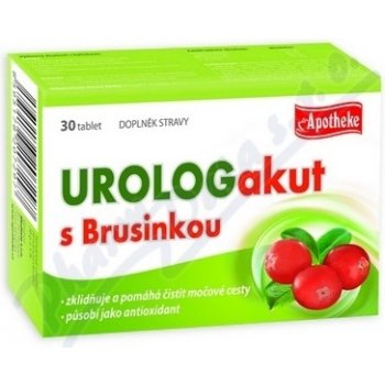 Apotheke Urologakut s brusinkou 30 tablet