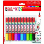 Barvy na porcelán a sklo + 2 hrnky – Zboží Dáma