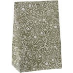Ib Laursen Papírový sáček Paisley Green 28,5 cm – set 5 ks, zelená barva, papír – Hledejceny.cz