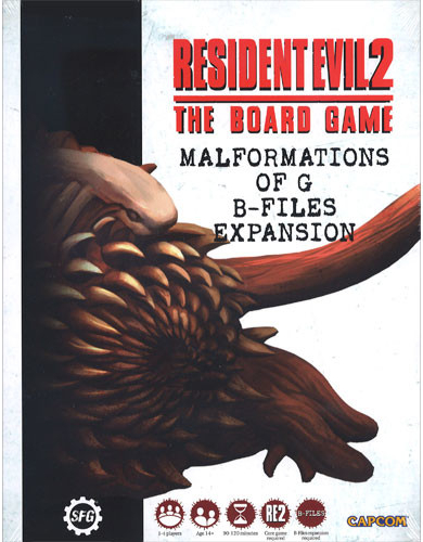 Steamforged Games Ltd. Resident Evil 2: The Board Game Malformations of G B-Files Expansion