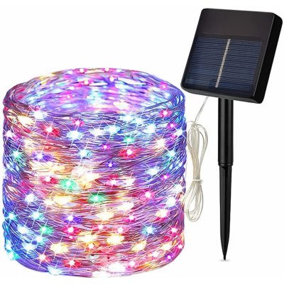 DAMPOD SHOP Solární vánoční osvětlení drat 100 LED – Zbozi.Blesk.cz