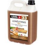 Lněný olej LEVEL+ na dřevo, hnědý, 5 l – Sleviste.cz