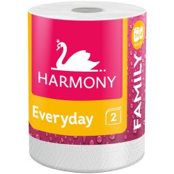 Harmony Family Everyday papírové útěrky 2vrstvé 44 m 1 role