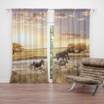 Sablio Závěs Safari: 2ks 140x250cm – Hledejceny.cz