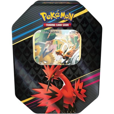 Pokémon TCG Crown Zenit Tin - Galarian Zapdos – Zbozi.Blesk.cz