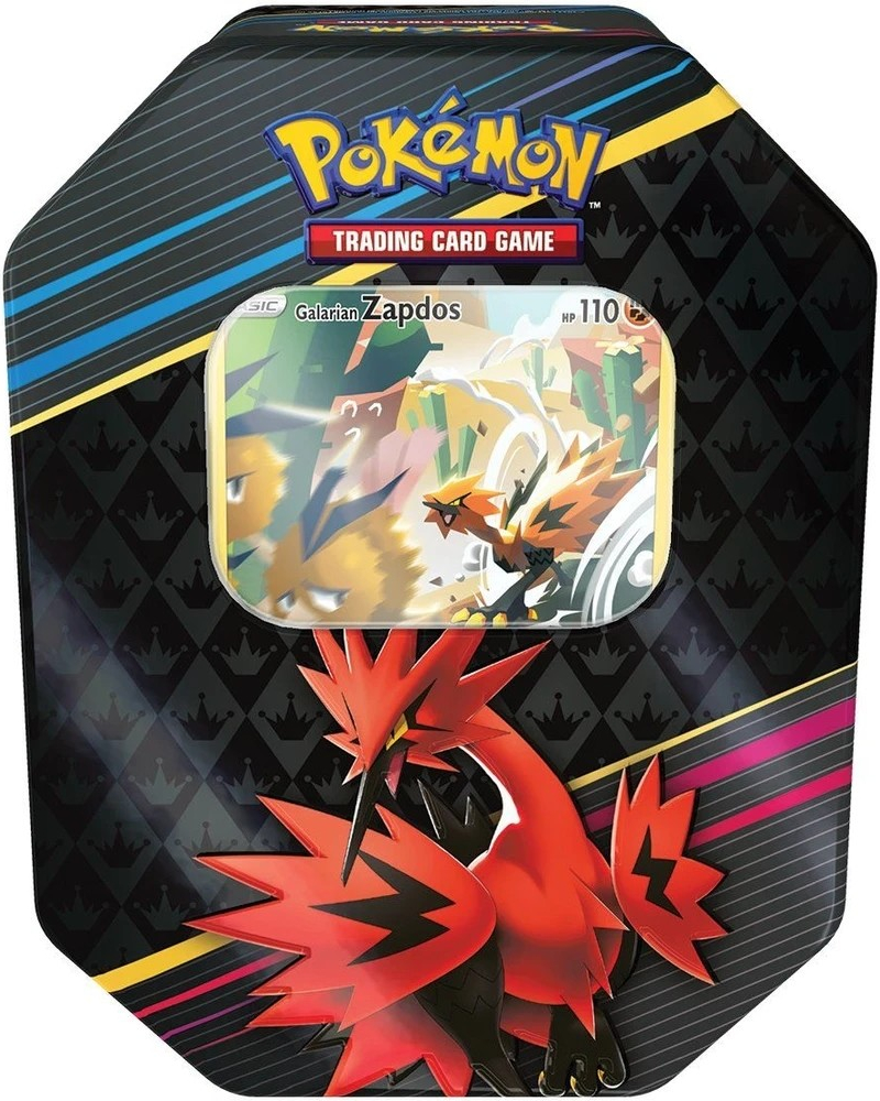 Pokémon TCG Crown Zenit Tin - Galarian Zapdos