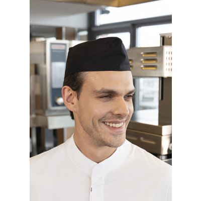 Karlowsky Velikostně nastavitelná kuchařská čepice námořnická modrá – Zboží Dáma