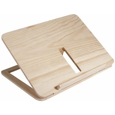 Dřevěný stojan na tablet a knihu 28 x 21 x 3.4 cm – Sleviste.cz