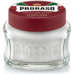 Proraso Red Line Coarse Beards Pre-Shave Cream Sandalwood 100 ml – Zboží Mobilmania