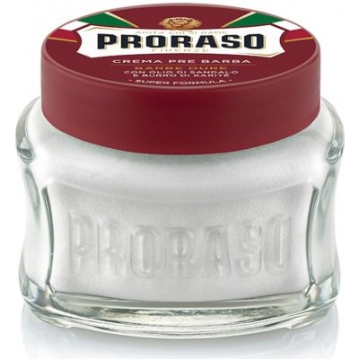 Proraso Red Line Coarse Beards Pre-Shave Cream Sandalwood 100 ml – Zboží Mobilmania