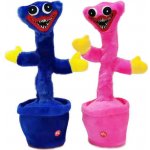 Huggy Wuggy plyšová hračka tančící a mluvící modrá – Sleviste.cz