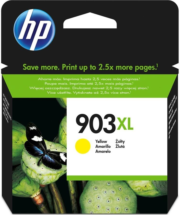 HP 903XL originální inkoustová kazeta žlutá T6M11AE