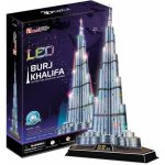 CubicFun 3D puzzle Svítící Burdž Chalífa 136 ks – Zboží Dáma