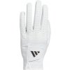 Golfová rukavice Adidas Ultimate Single Leather Mens Golf Glove bílá Levá ML