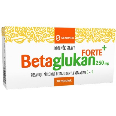 Betaglukan Forte 250 mg 30 tablet – Hledejceny.cz